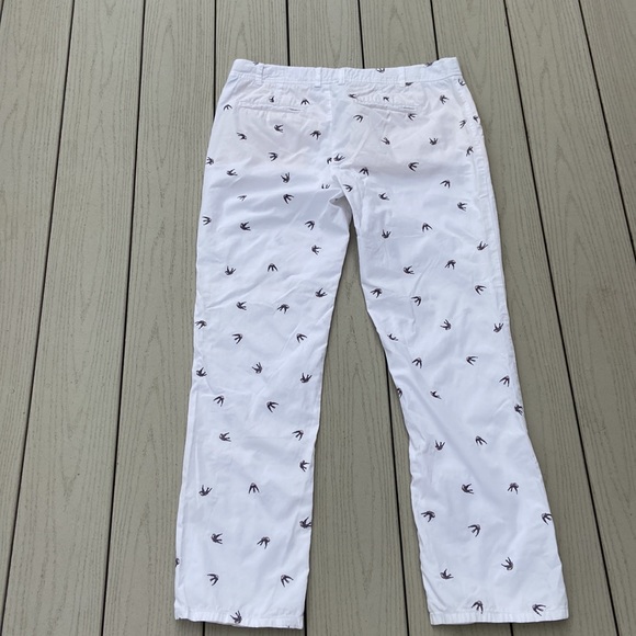 Anthropologie Daughters of the Liberation Chino with Embroidered Birds - Picture 5 of 14